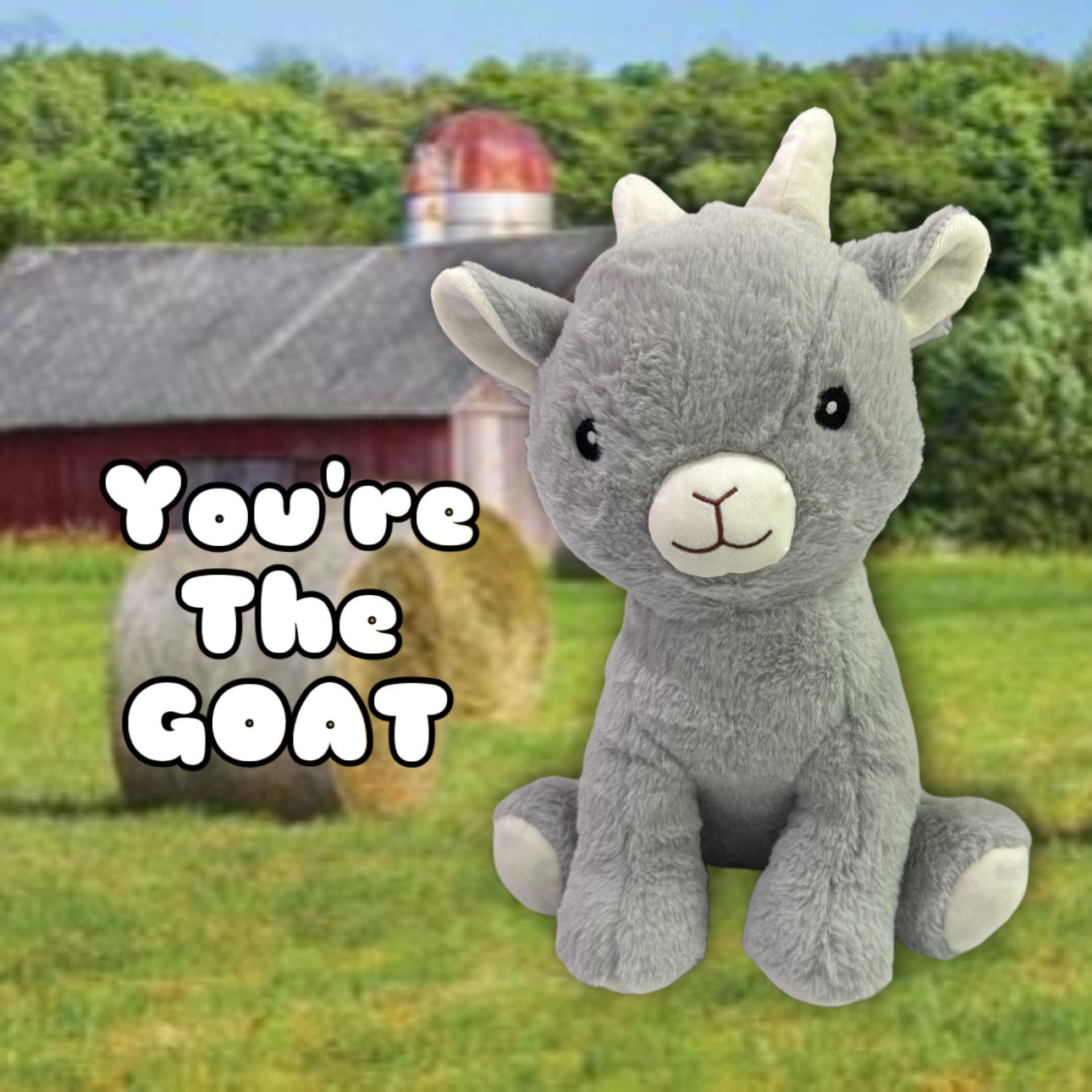 Goat plushie