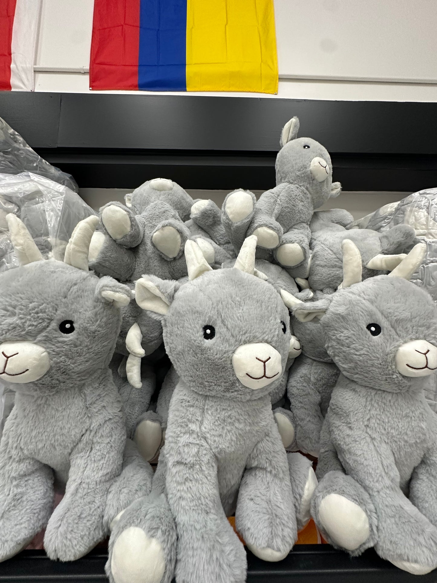 Goat plushie