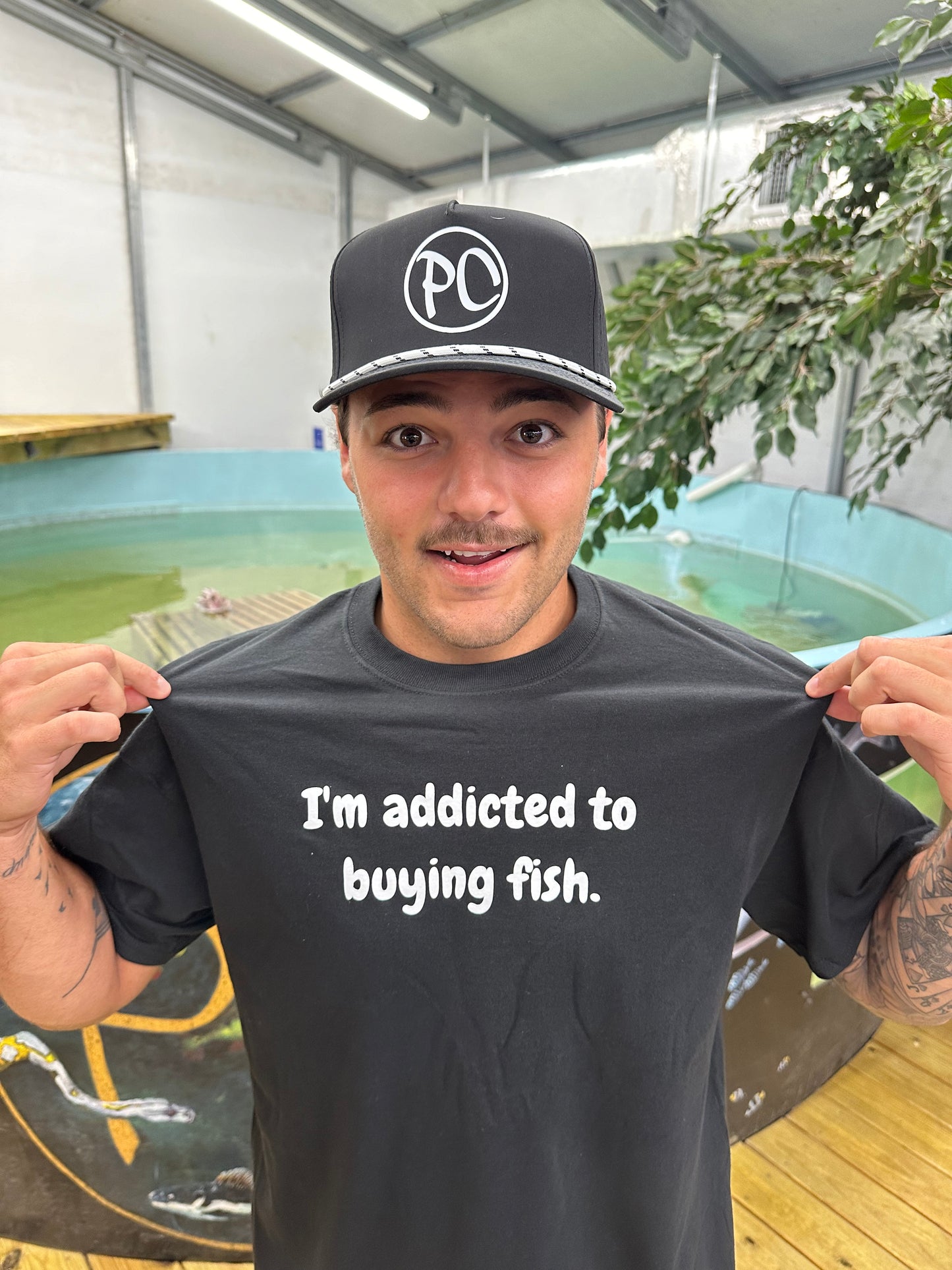 Addicted to Buying Fish T-Shirt (signed & 2 entries)