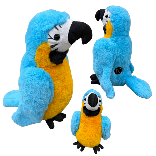 Marvin the Macaw plushie