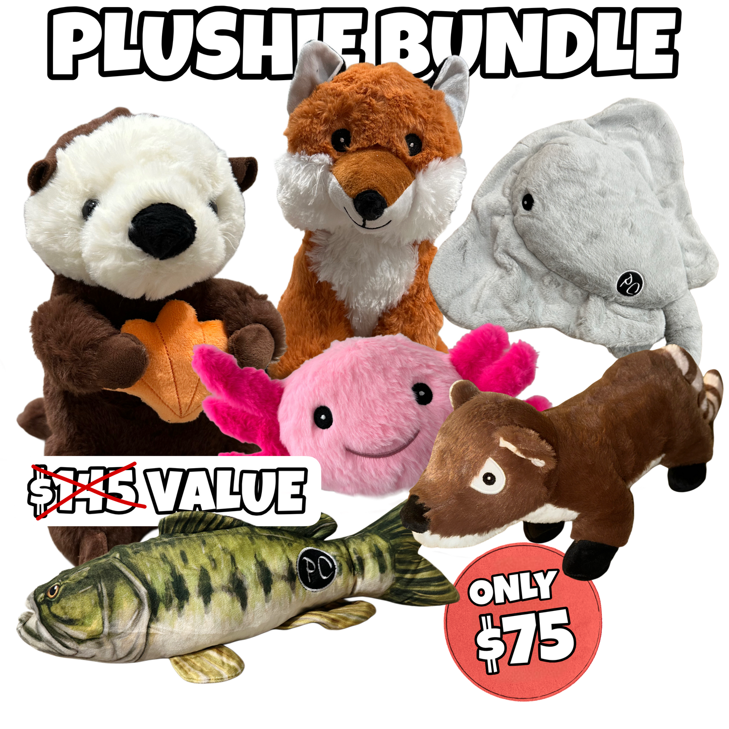 PC PLUSHIE BUNDLE